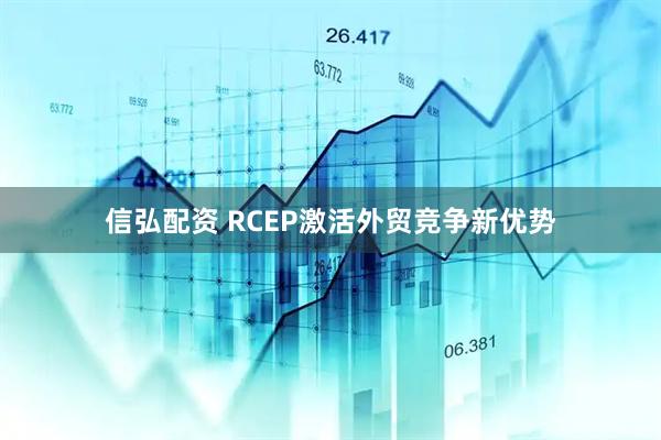 信弘配资 RCEP激活外贸竞争新优势
